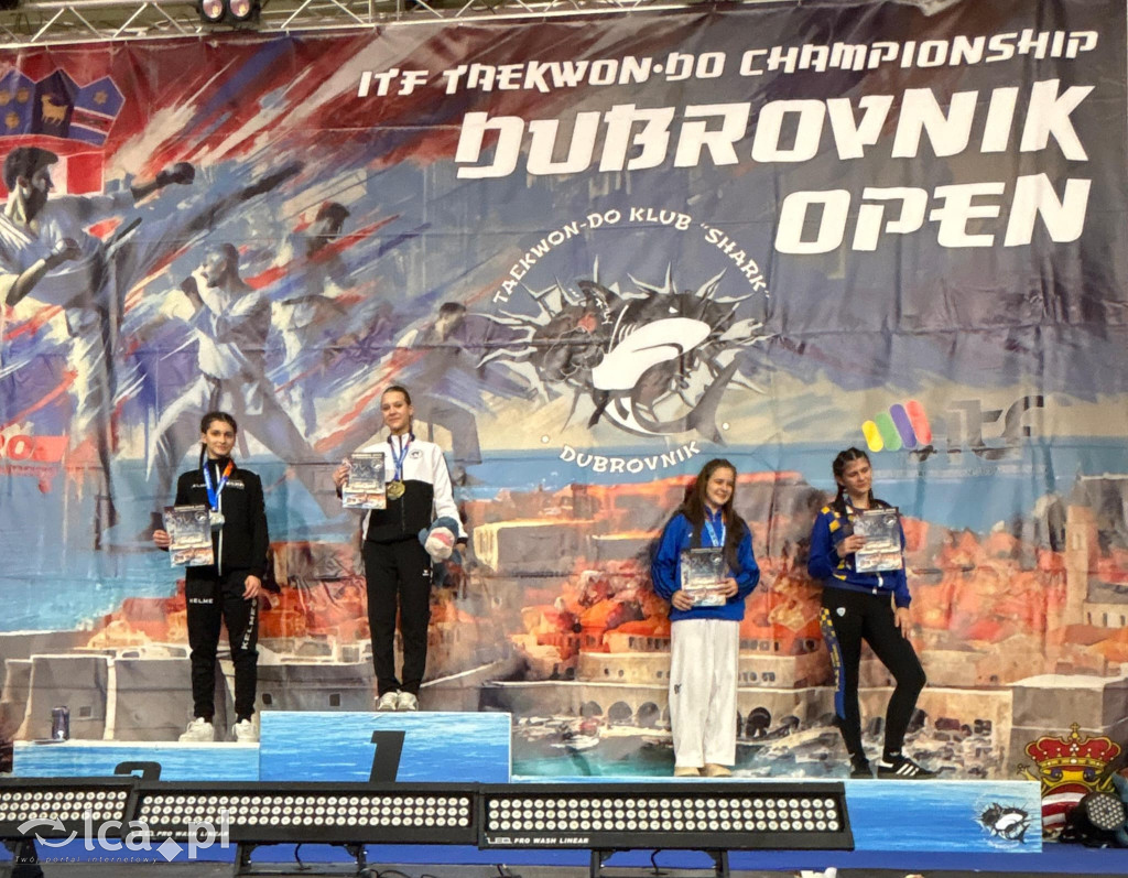 Medalowy sukces LKT Legnica w Dubrowniku