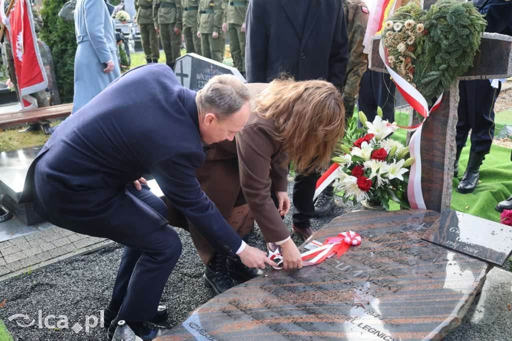 Uroczystość oznaczenia grobu Tadeusza Gumińskiego