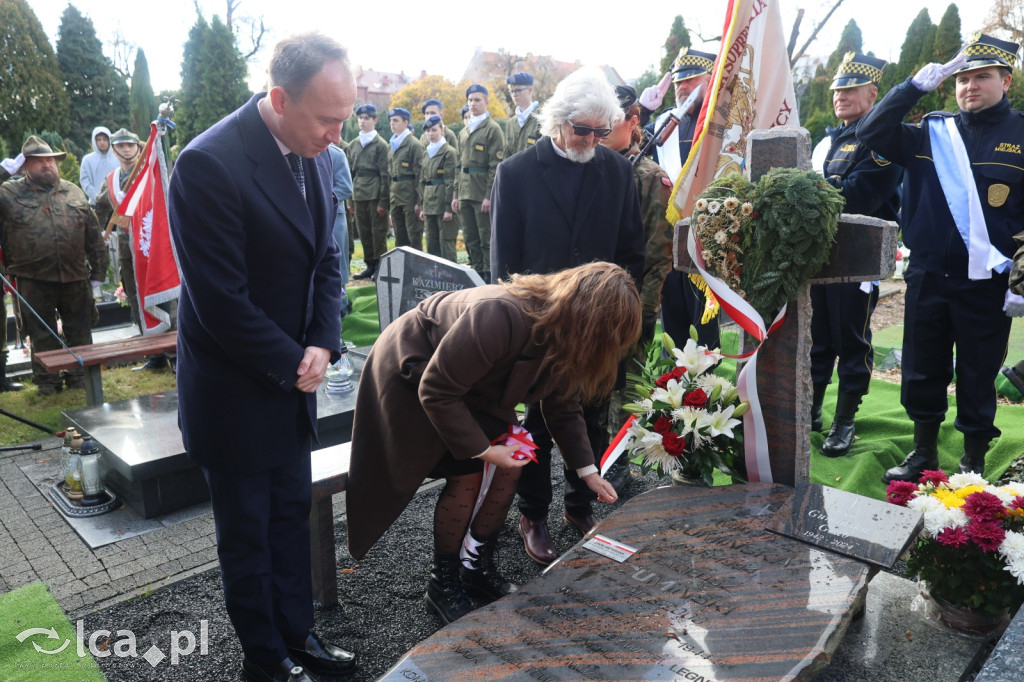 Uroczystość oznaczenia grobu Tadeusza Gumińskiego