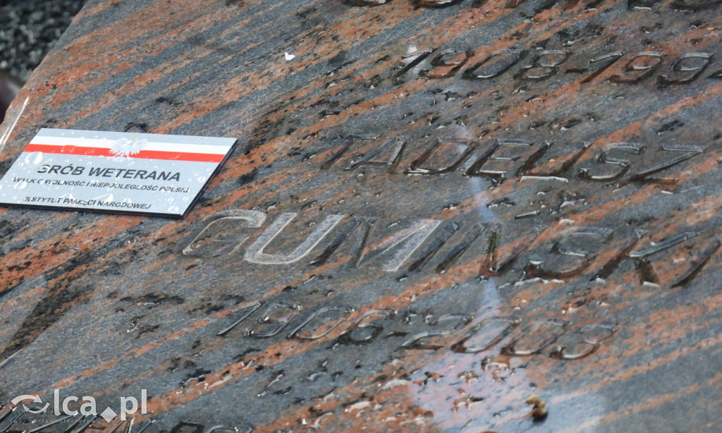 Uroczystość oznaczenia grobu Tadeusza Gumińskiego