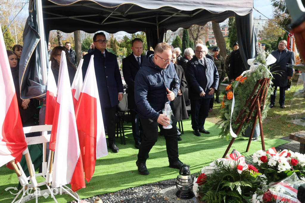 Uroczystość oznaczenia grobu Tadeusza Gumińskiego