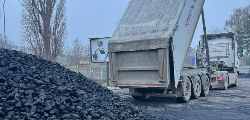 Legnica - 
Pierwszy transport węgla