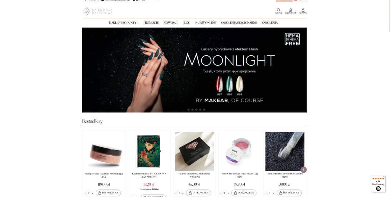 Matka Polka Hybrydowa - Sklep z akcesoriami do paznokci