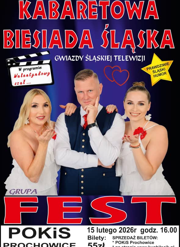 Kabaretowa Biesiada Śląska – GRUPA FEST w Prochowicach (mat. prasowe)