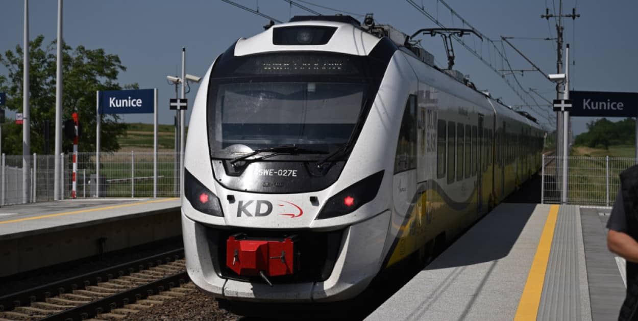 Przystanek kolejowy Kunice (Piotr Florek lca.pl)