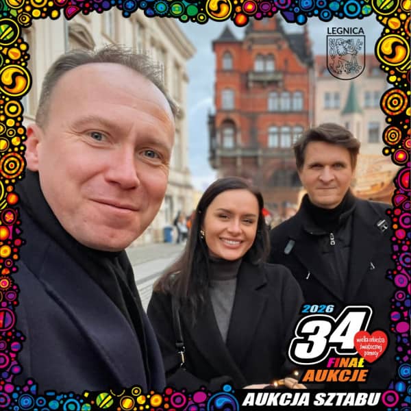 Zlicytuj prezydenta i jego zastępców (źródło: Fb. Miasto Legnica)