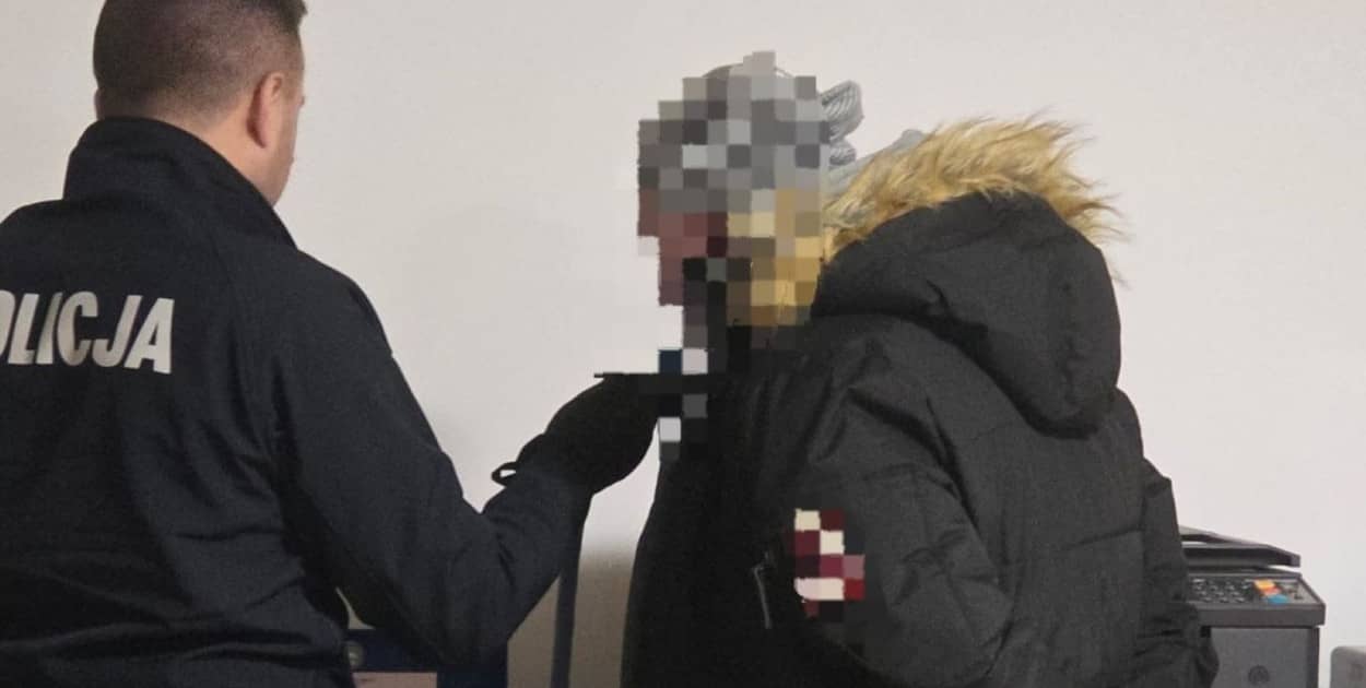 Miał 3,5 promila i sądowy zakaz (źródło: KMP Legnica)