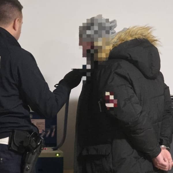 Miał 3,5 promila i sądowy zakaz (źródło: KMP Legnica)