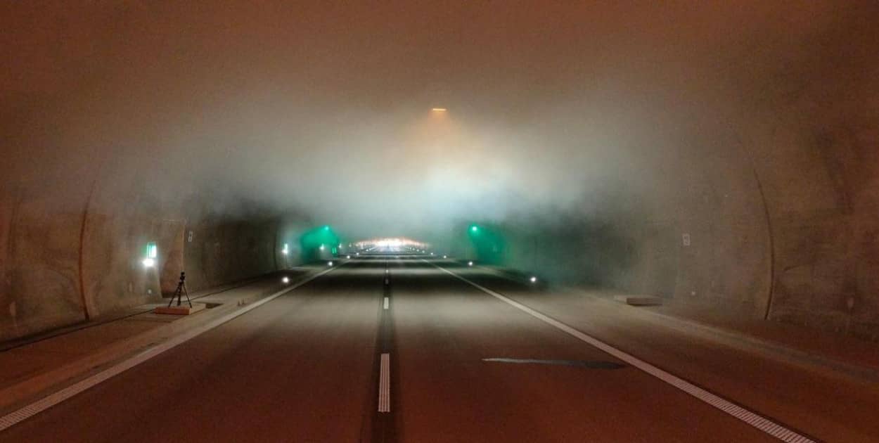 Nocne zamknięcia tuneli na ekspresówce (mat. prasowe)