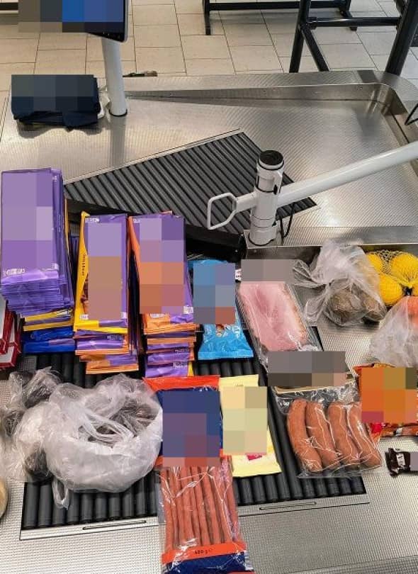 „Zapomniał” zapłacić, zapłaci odsiadką (źródło:KMP Legnica)