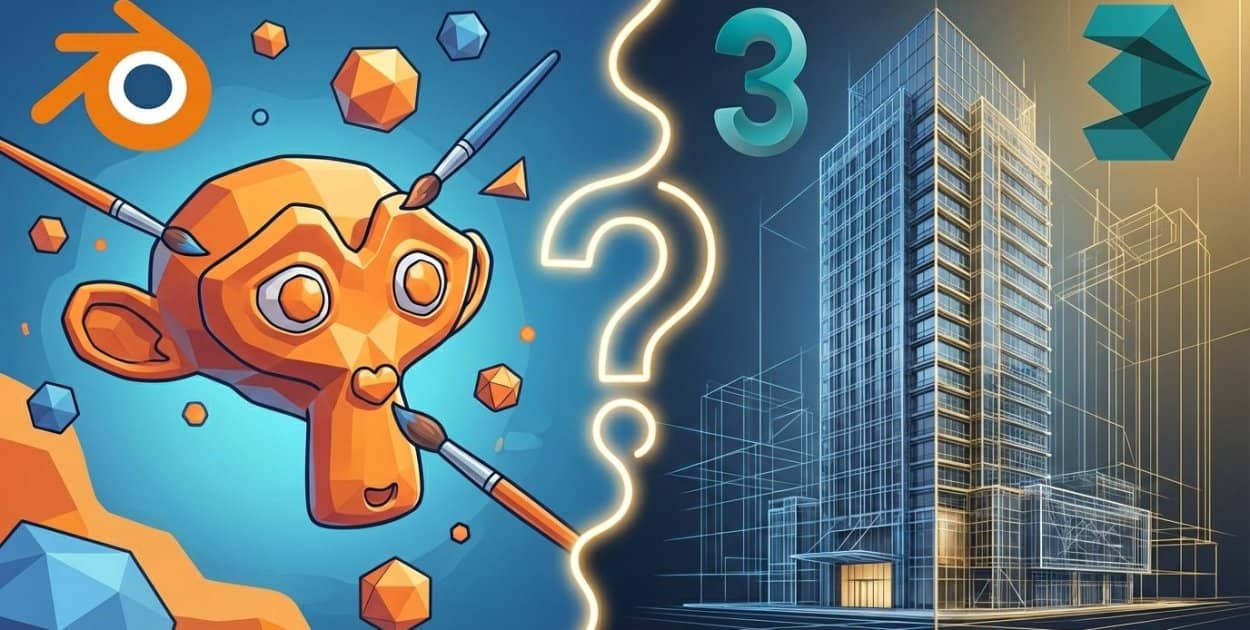 Blender czy 3ds Max - co wybrać?