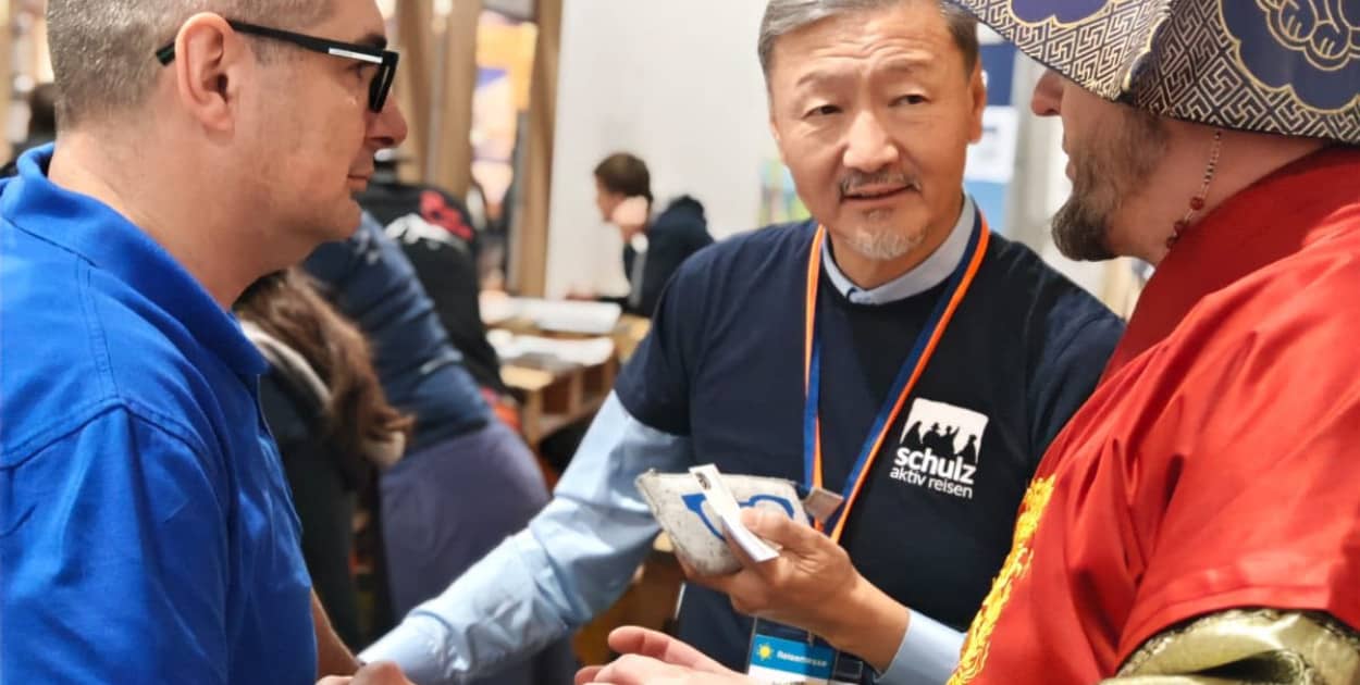 Legnickie Pole promuje się na targach w Dreźnie (Natalia Czernicka)