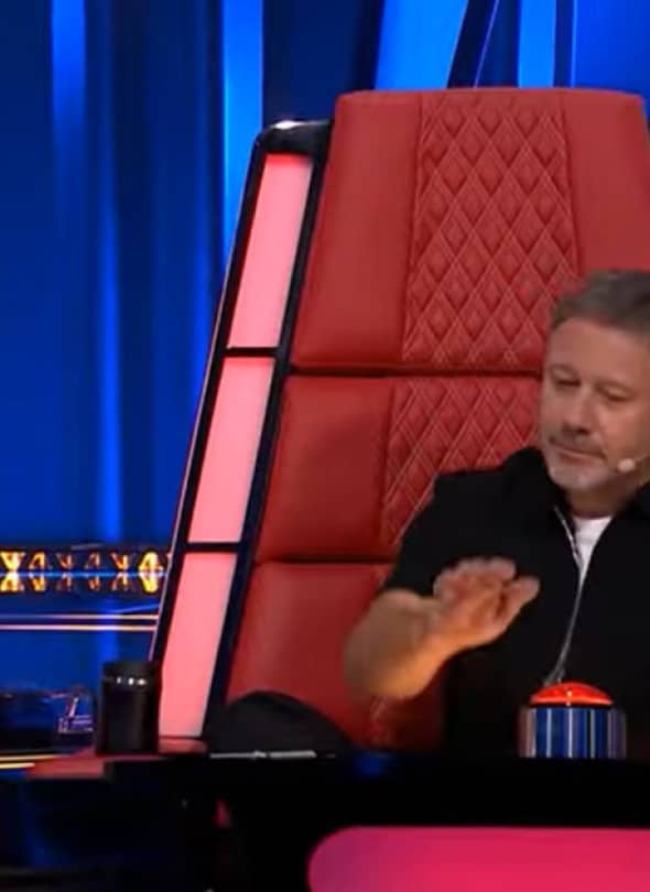 Mirosław Dymitrak w półfinale „The Voice Senior” (źrodło: YouTube The Voice Senior 7)