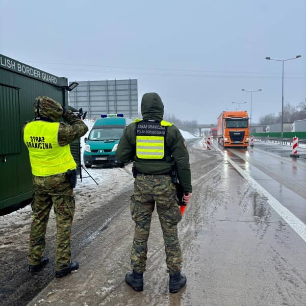 Granica pod kontrolą. Tysiące interwencji (mat. prasowe)