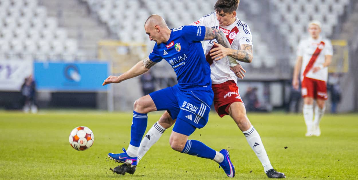 Miedź bez goli wywiozła punkt z Łodzi (Arkadiusz Wiśniewski)