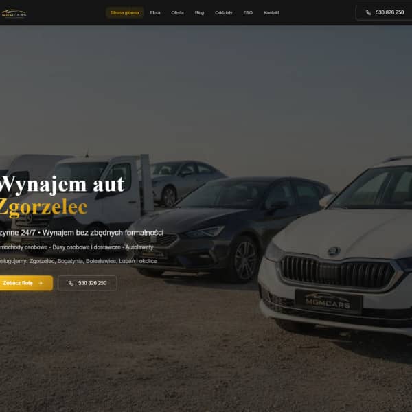MGMcars - Wypożyczalnia samochodów