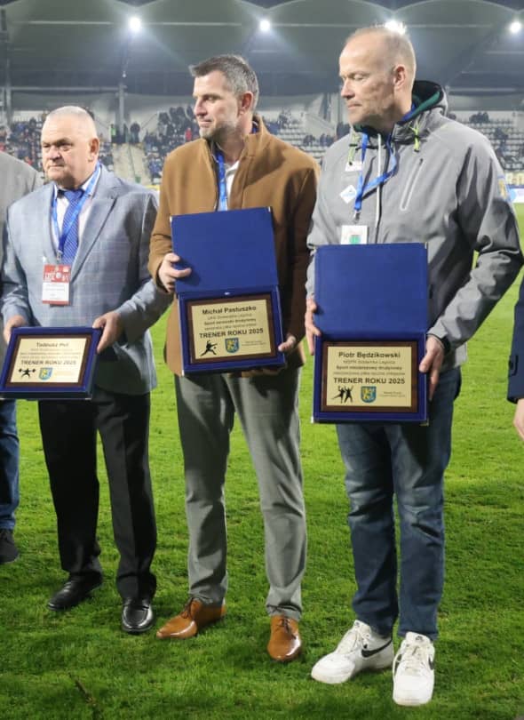Wręczenie nagród TRENER ROKU 2025 (Wojciech Obremski)