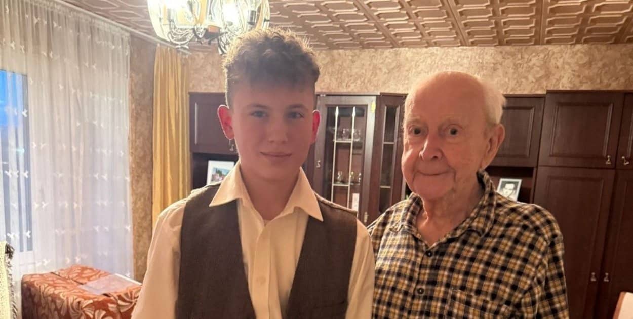 Aleksander Skotnicki i Zbigniew Grochowski (Źródło: SP Spalona)