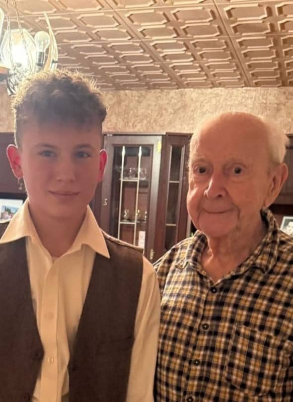 Aleksander Skotnicki i Zbigniew Grochowski (Źródło: SP Spalona)