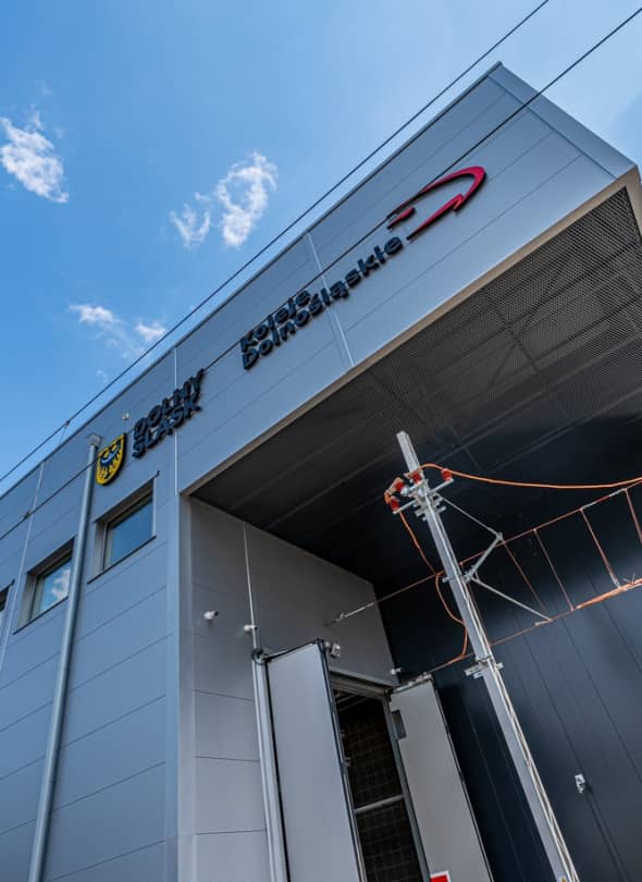 Hala serwisowa Kolei Dolnośląskich (mat. prasowe)