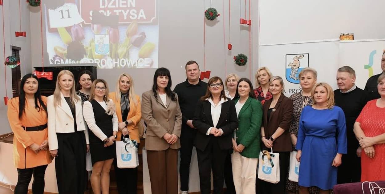 Alicja Sielicka spotkała się z sołtysami gminy Prochowice (mat. prasowe)