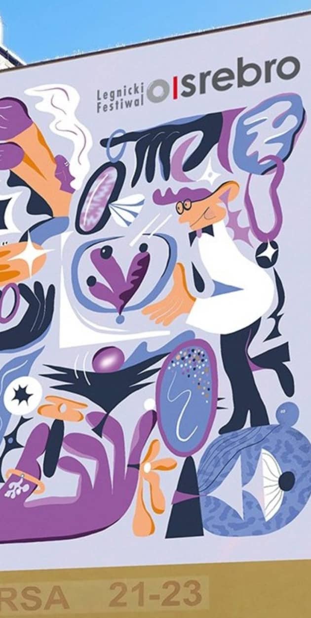 Powstaje mural inspirowany SREBREM (źródło: Galeria Sztuki w Legnicy)