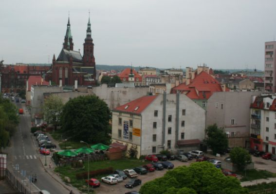 Legnica z wysokości