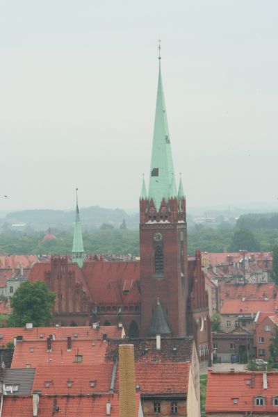 Legnica z wysokości