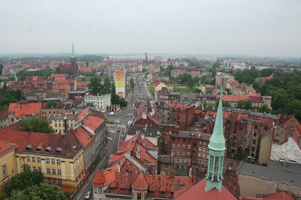 Legnica z wysokości