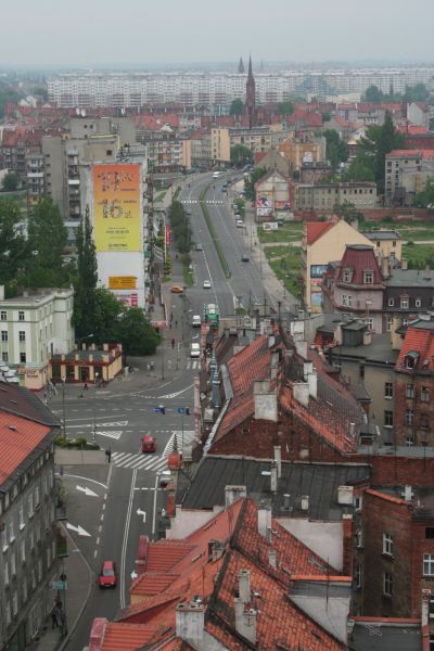 Legnica z wysokości
