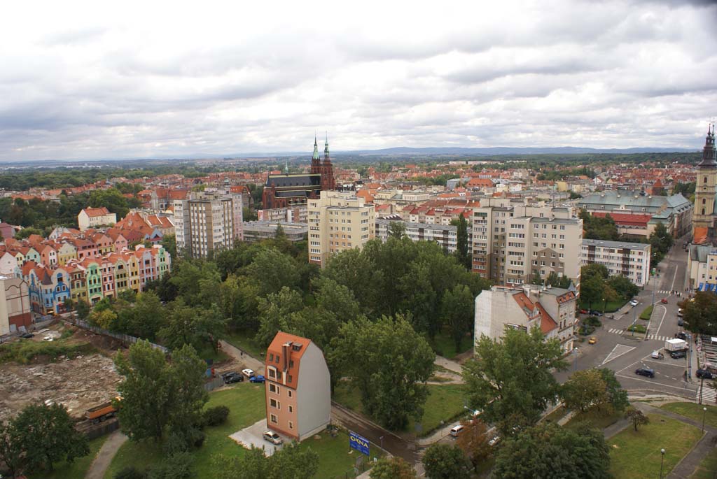 Legnica z wieży św. Piotra