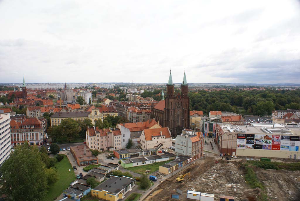 Legnica z wieży św. Piotra
