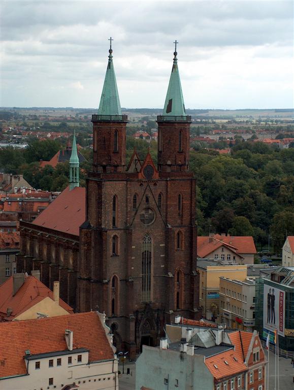 Legnica z wysokości