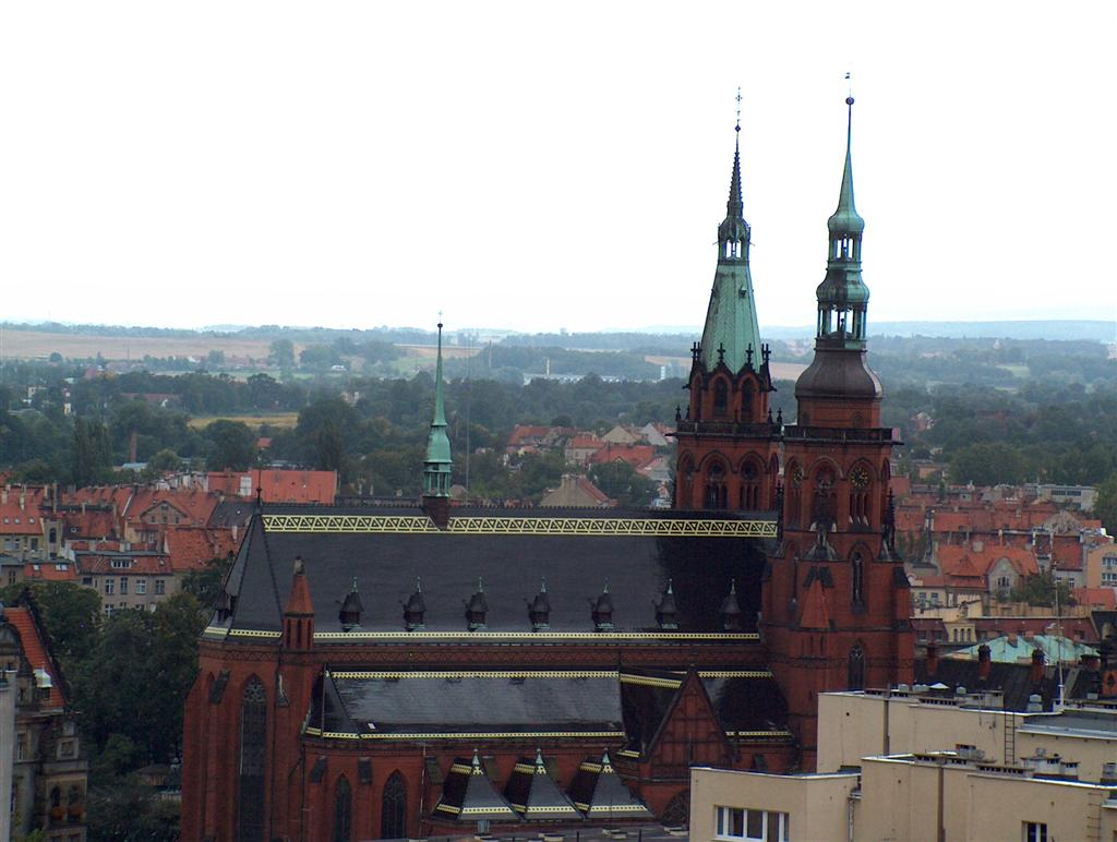 Legnica z wysokości
