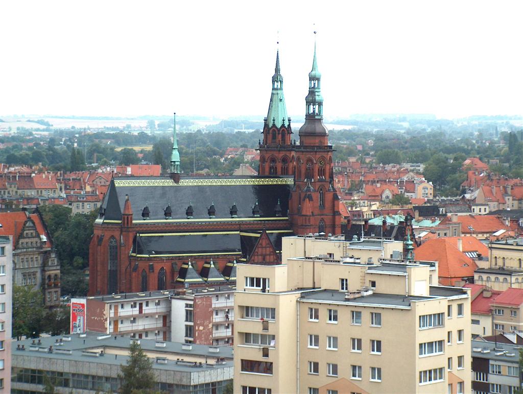 Legnica z wysokości