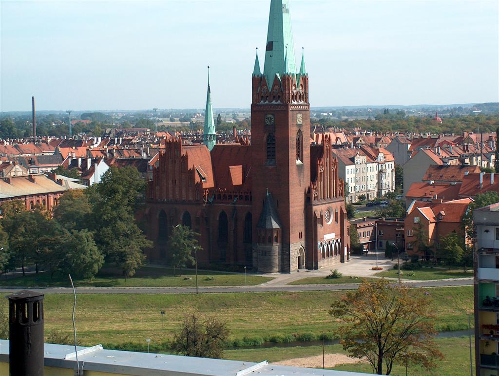 Legnica z wysokości