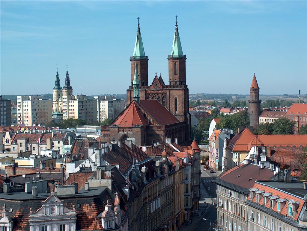 Legnica z wysokości