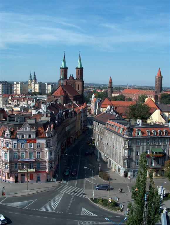 Legnica z wysokości