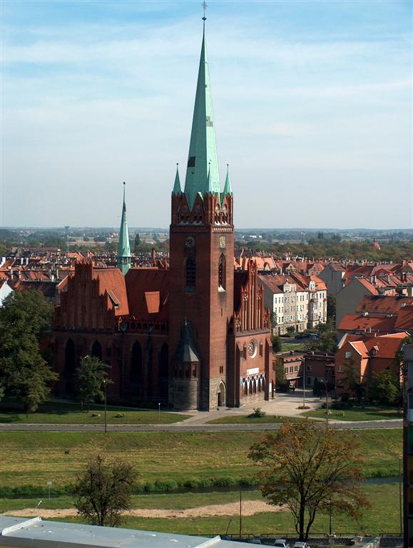 Legnica z wysokości