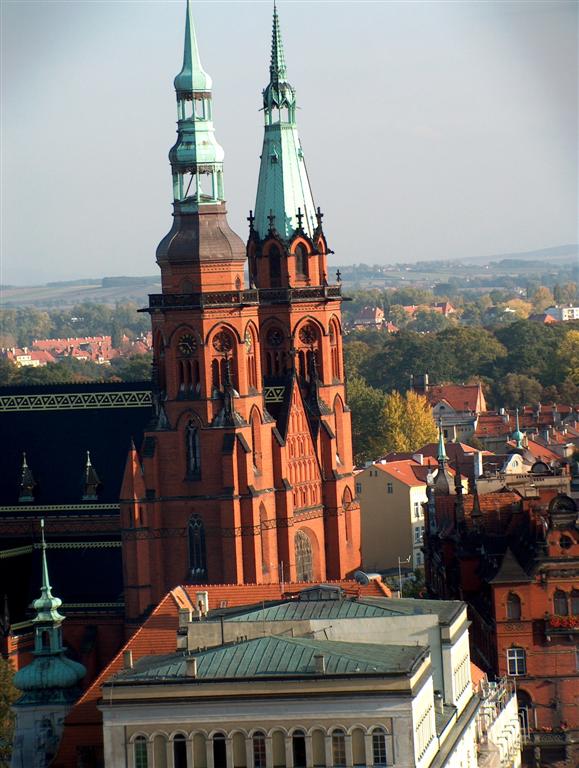 Legnica z wysokości