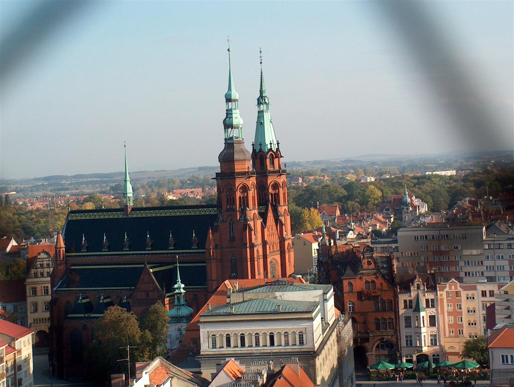 Legnica z wysokości