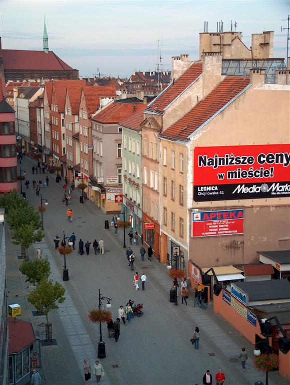 Legnica z wysokości