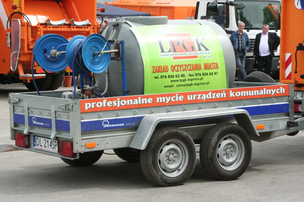 Śmieciarki jak modelki