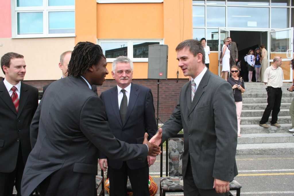 Minister w szkole