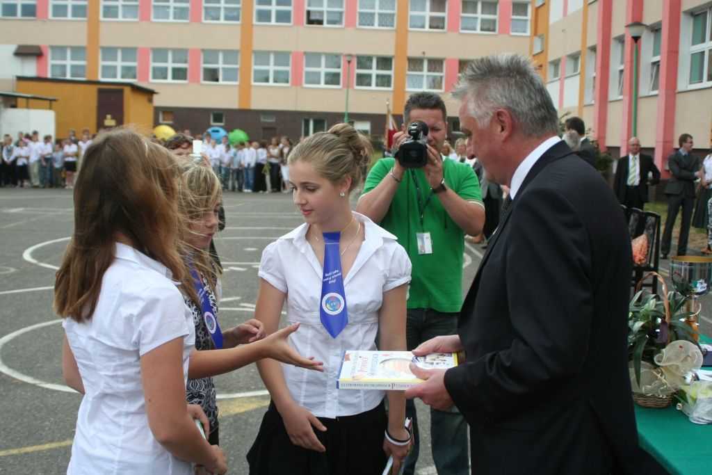 Minister w szkole