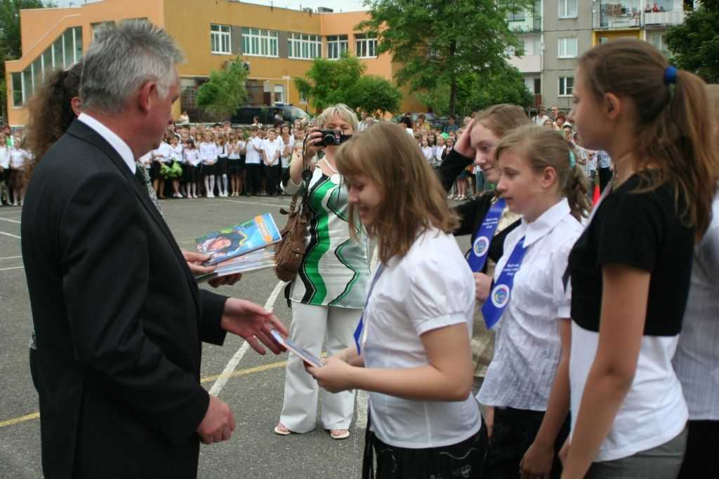 Minister w szkole