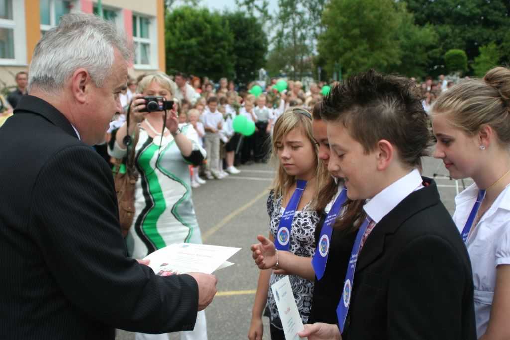 Minister w szkole