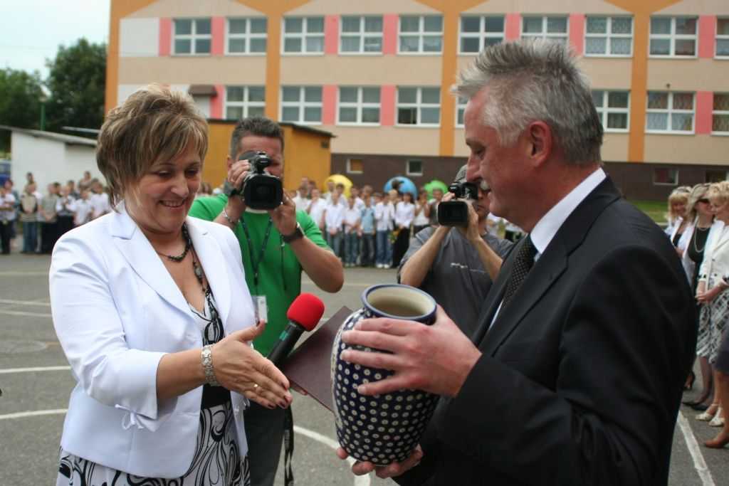 Minister w szkole
