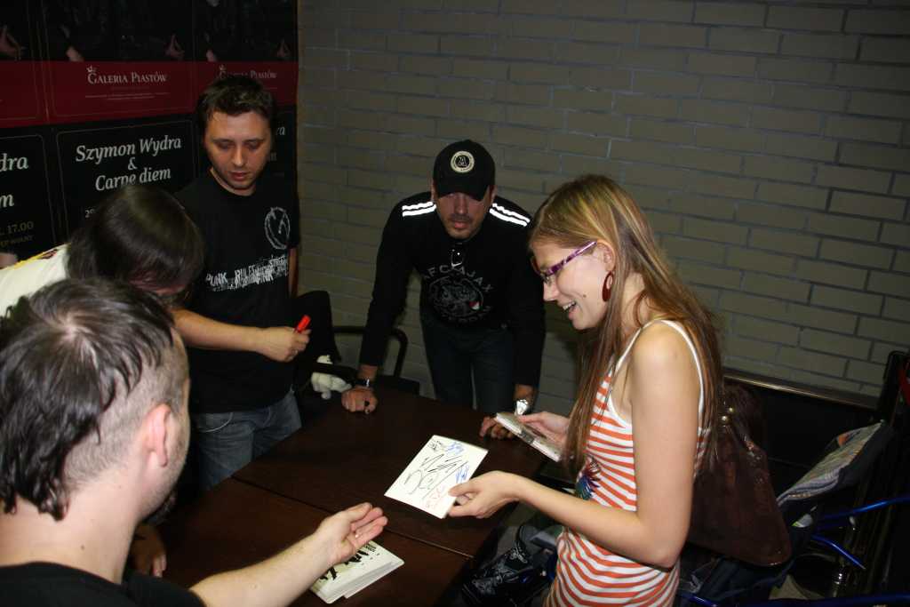 Szymon Wydra w Galerii Piastów