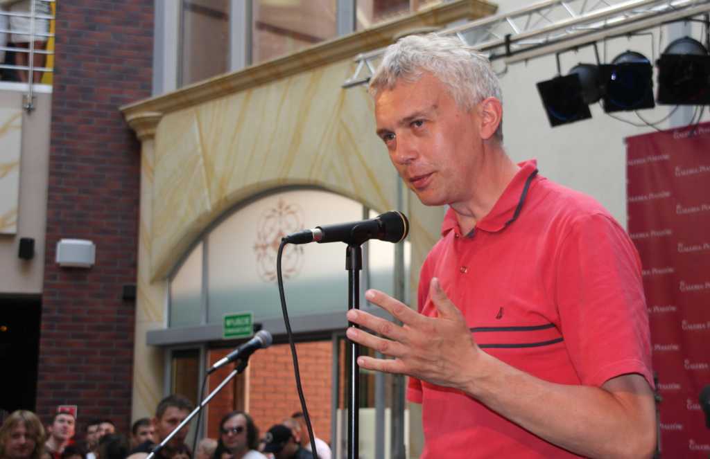 Szymon Wydra w Galerii Piastów